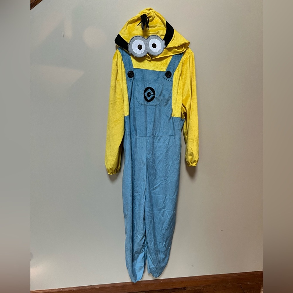 Yellow and Blue Character-Inspired Costume